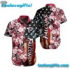 Atlanta Falcons Graphic America Flag Flower Trendy Hawaiian Shirt Men Women Summer Football Shirts 1