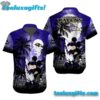 Baltimore Ravens Mickey Mouse Surf Hawaiian Shirt Men Women Summer Football Shirts 1