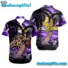 Minnesota Vikings Graphic Mascot Surf Hawaiian Shirt, Men Women Summer Football Shirts