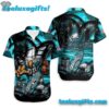 Philadelphia Eagles Graphic Mascot Surf Hawaiian Shirt, Men Women Summer Football Shirts