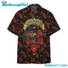 3D Skulls With Guns And Roses Summer Aloha Hawaiian Shirt