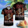 ACDC Hells Bells Summer Aloha Hawaiian Shirt