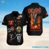 ACDC I Got My Bell I'm Gonna Take You To Hell Summer Aloha Hawaiian Shirt