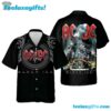 ACDC In Stage Black Ice Rock Music Summer Aloha Hawaiian Shirt