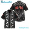 ACDC Merch Album's Name Rock Band Art Summer Aloha Hawaiian Shirt