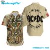 ACDC Rock Guitar Music Hawaiian Shirt