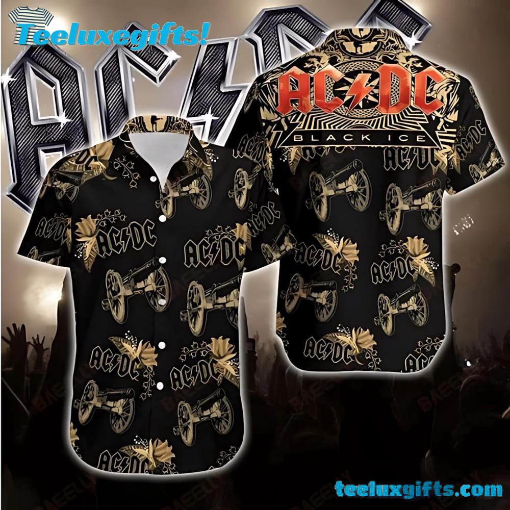 ACDC Tropical Thunder Summer Aloha Hawaiian Shirt