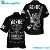 ACDC Whiskey Rock Summer Aloha Hawaiian Shirt