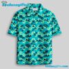 Aircraft Green Button Up Hawaii Shirt