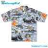 Battleships Gray Hawaiian Shirt