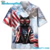 Black Cat USA Hawaiian Shirt