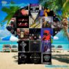 Black Sabbath Album Collage Summer Aloha Hawaiian Shirt