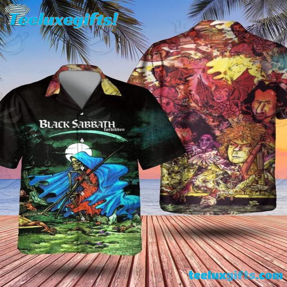 Black Sabbath Forbidden Epic Fantasy Hawaiian Shirt