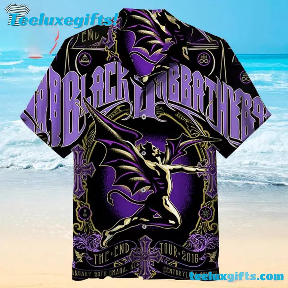 Black Sabbath The End Tour Summer Aloha Hawaiian Shirt