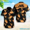 Black Sabbath Tropical Mango Summer Aloha Hawaiian Shirt