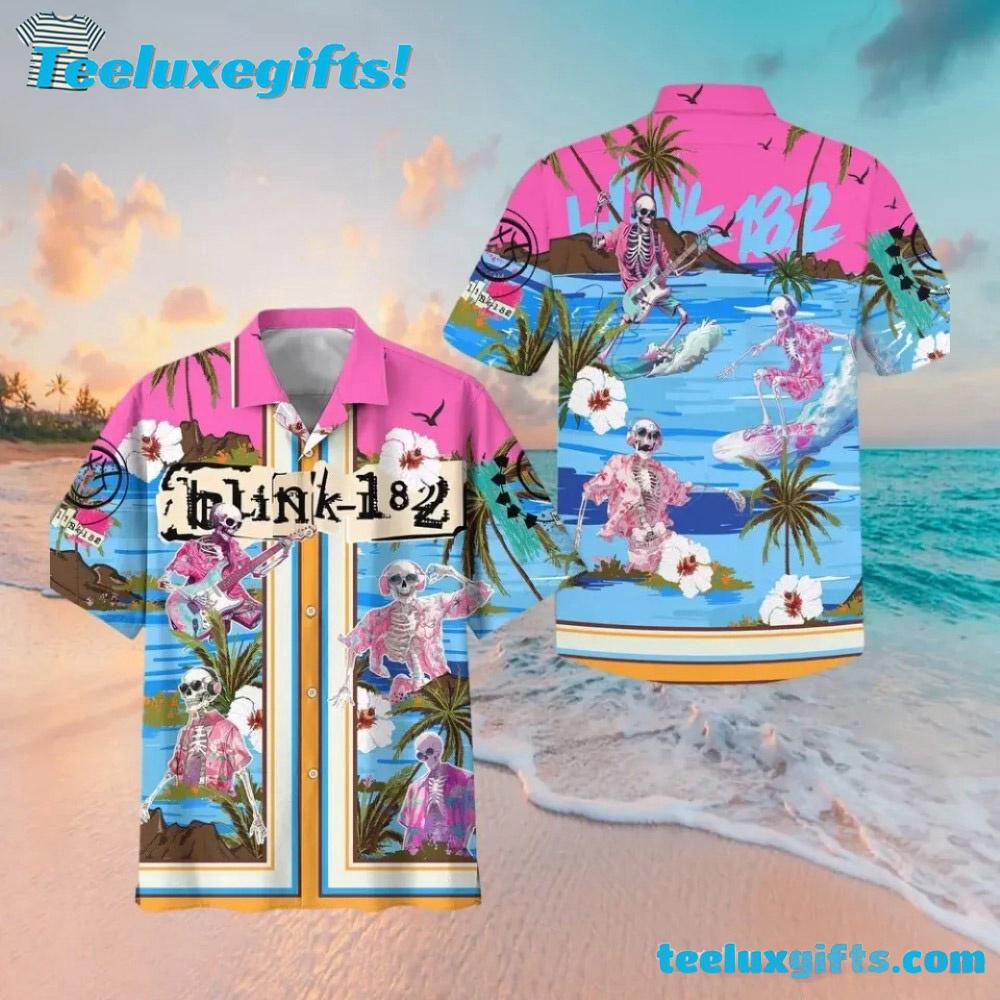 Blink 182 Band Music Hawaiian Shirts