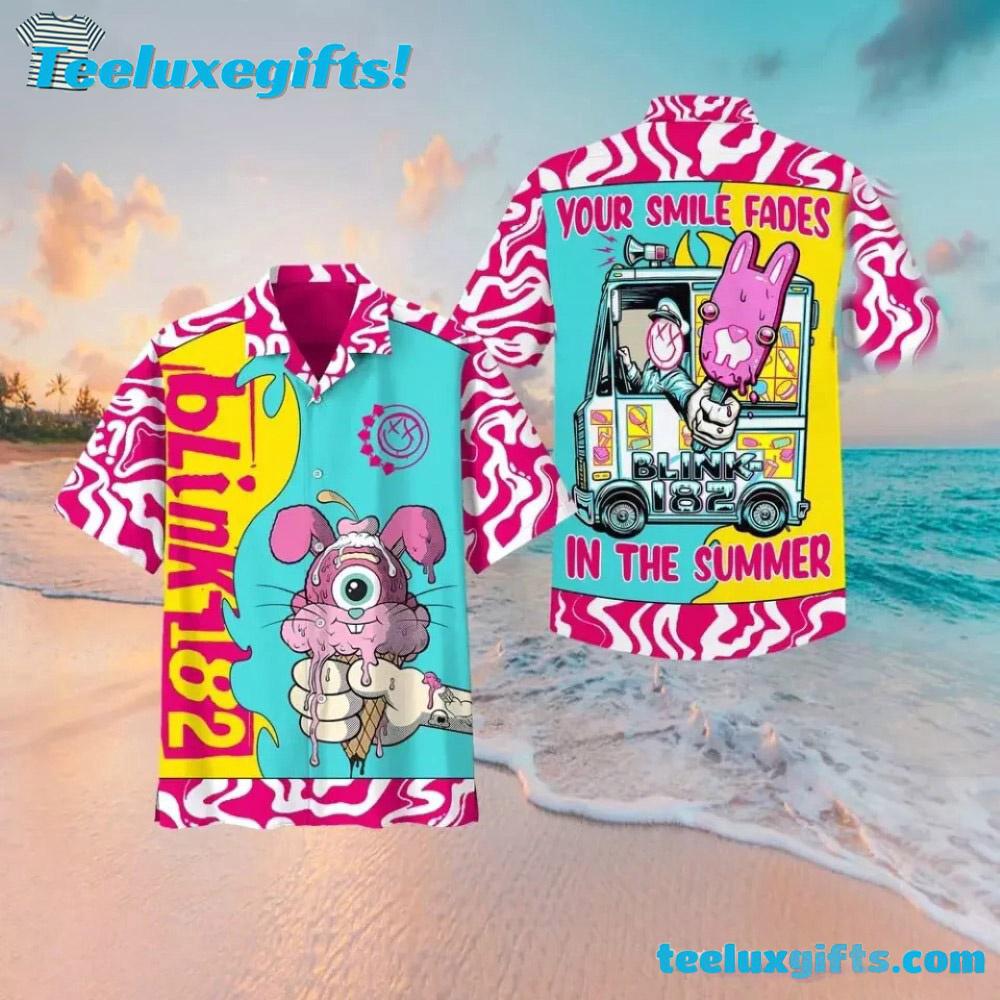 Blink 182 Music In The Summer Hawaiian Shirt