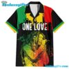 Bob Marley One Love Rasta Summer Aloha Hawaiian Shirt