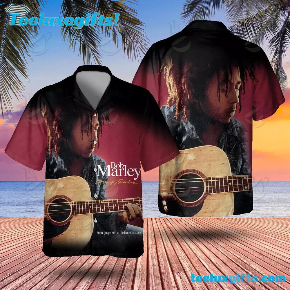 Bob Marley Songs Of Freedom Summer Aloha Hawaiian Shirt