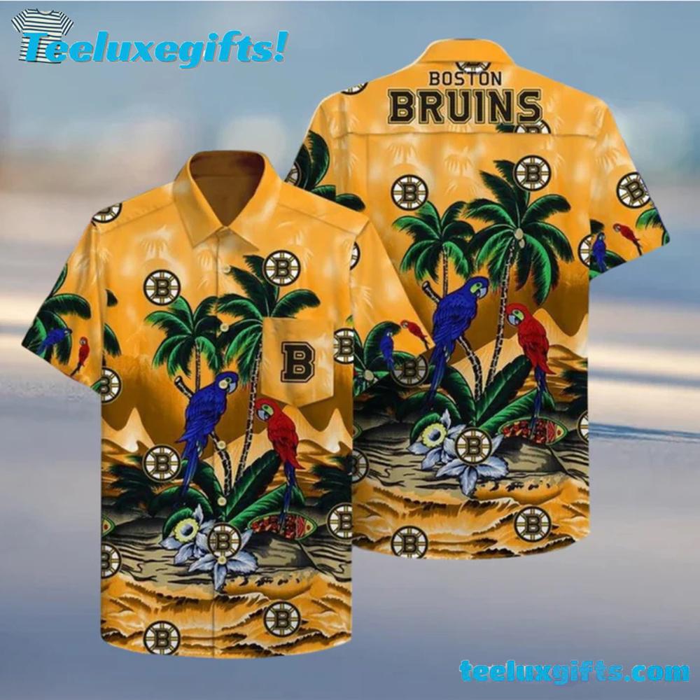 Boston Bruins Hawaiian Shirt