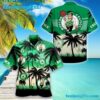 Boston Celtics Sunset Palm Aloha Hawaiian Shirt