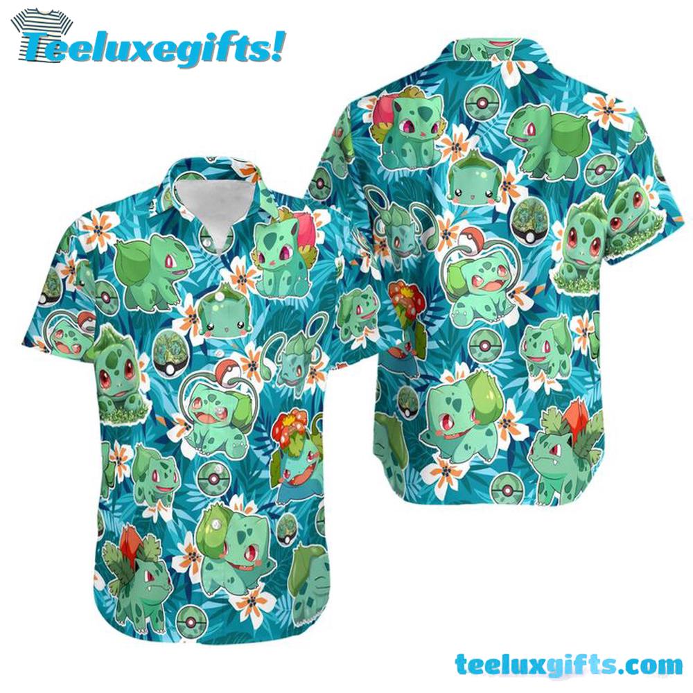 Bulbasaur Summer Hawaiian Shirt