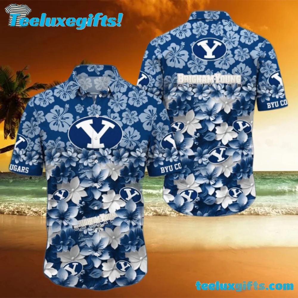BYU Cougars Trending Summer Hawaiian Shirt BYU Cougars Trending Summer Hawaiian Shirt