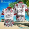 Carolina Hurricanes Tropical Floral Hibiscus Hawaiian Shirt