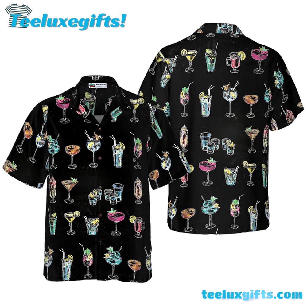 Cocktail For You Bartender Hawaiian Shirt