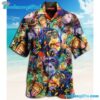 Colorful Art Gorillas Monkey Hawaiian Shirt