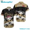 Coors Banquet Coconut Tropical Hawaiian Shirt