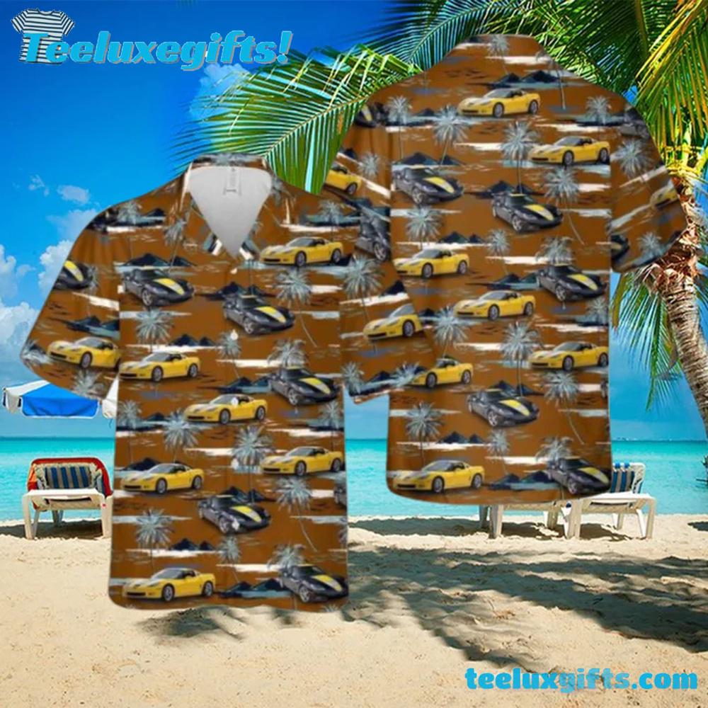 Corvette Z06 GT1 Championship Edition (2009) Hawaiian Shirt