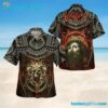 Crown of Skulls Slayer Summer Aloha Hawaiian Shirt