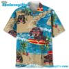 Dachshund Funny Beach Hawaiian Shirt