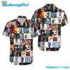Dadvid Bowie Album Collage Summer Aloha Hawaiian Shirt