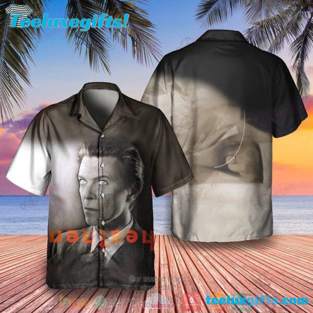 David Bowie Heathen Summer Aloha Hawaiian Shirt