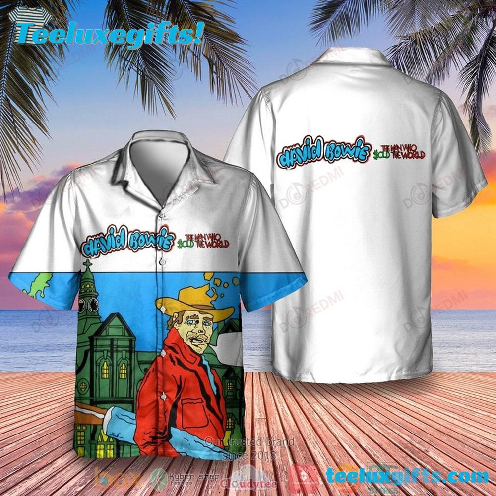 David Bowie Hunky Dory Summer Aloha Hawaiian Shirt