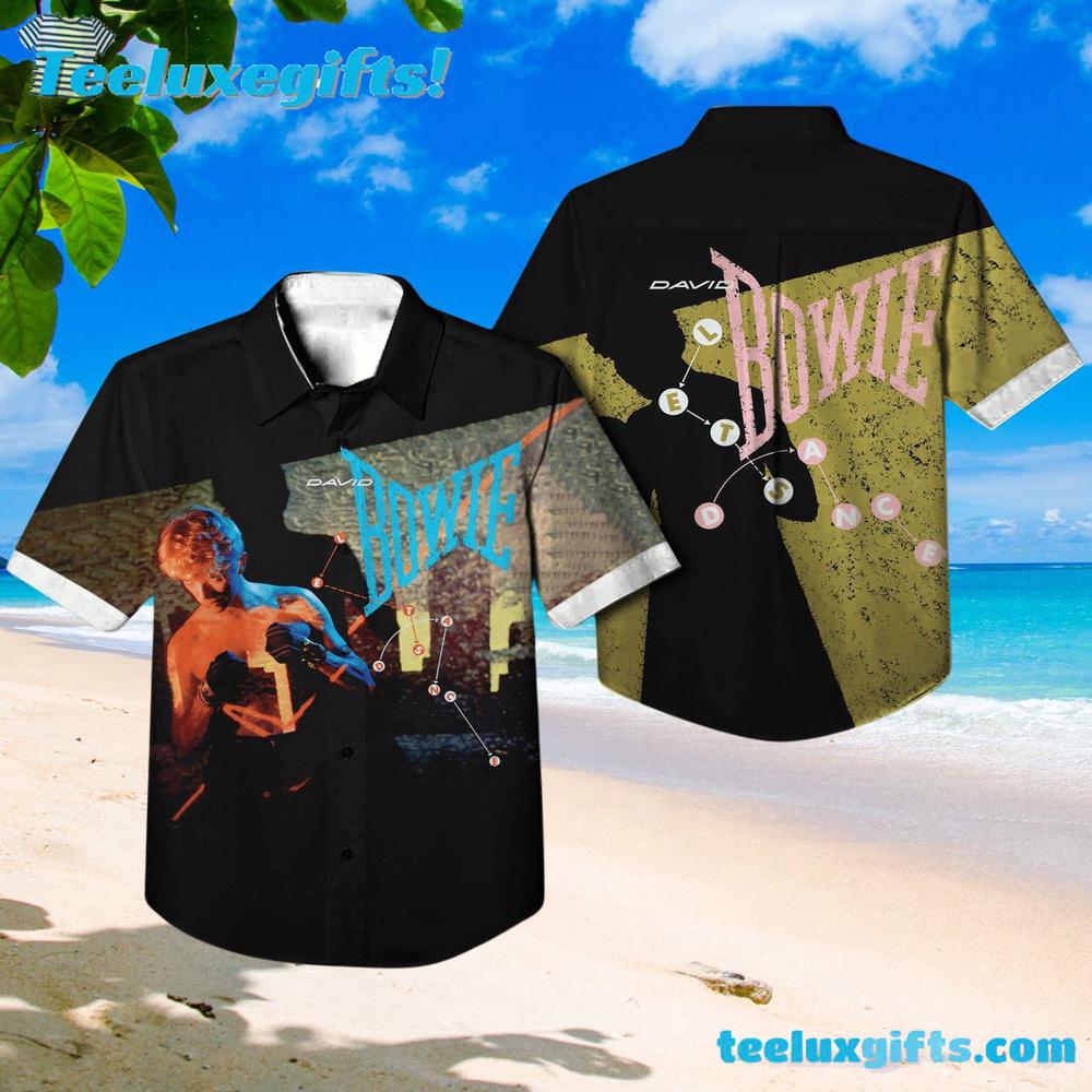 David Bowie Let’s Dance Album Cover Summer Aloha Hawaiian Shirt
