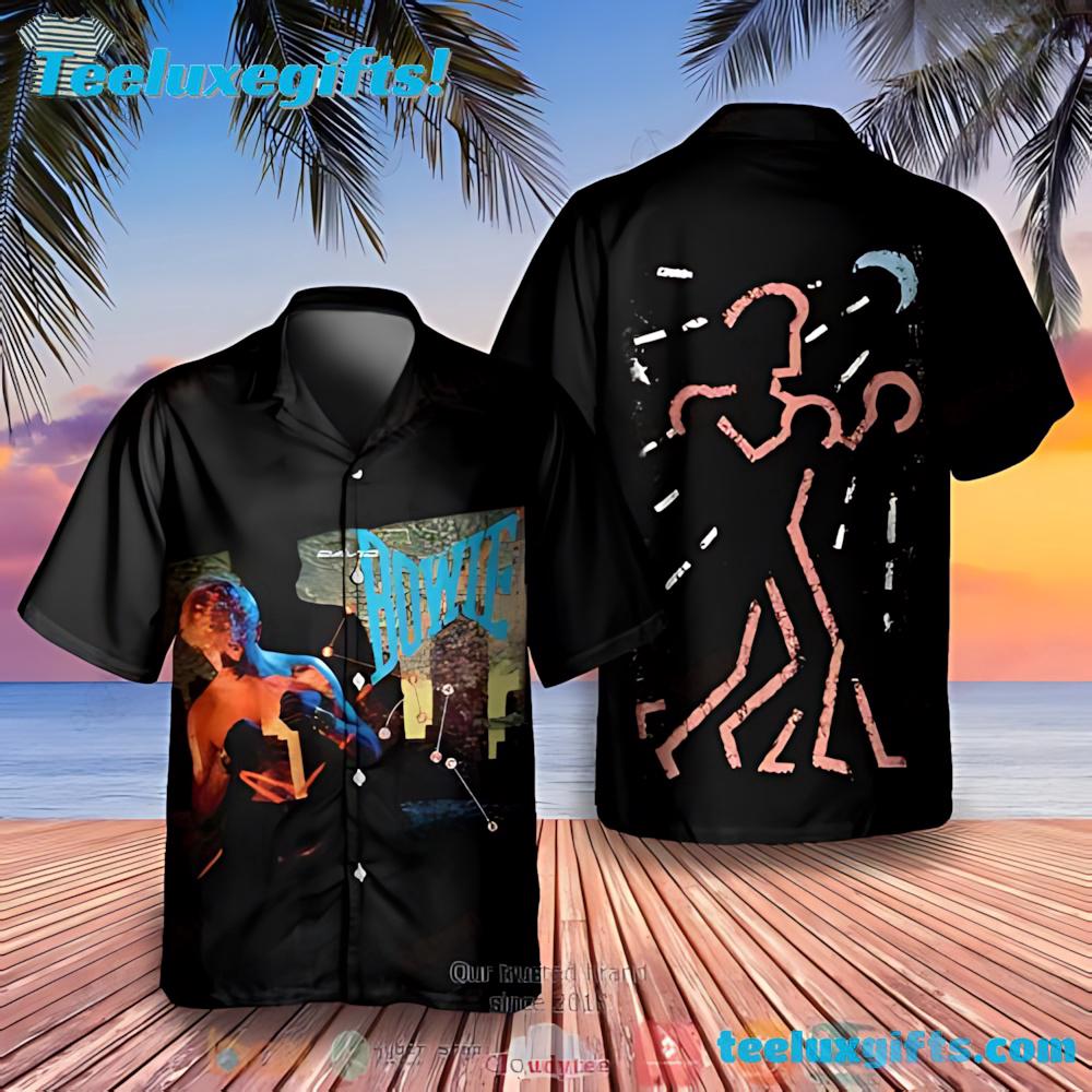 David Bowie Lets Dance Summer Aloha Hawaiian Shirt