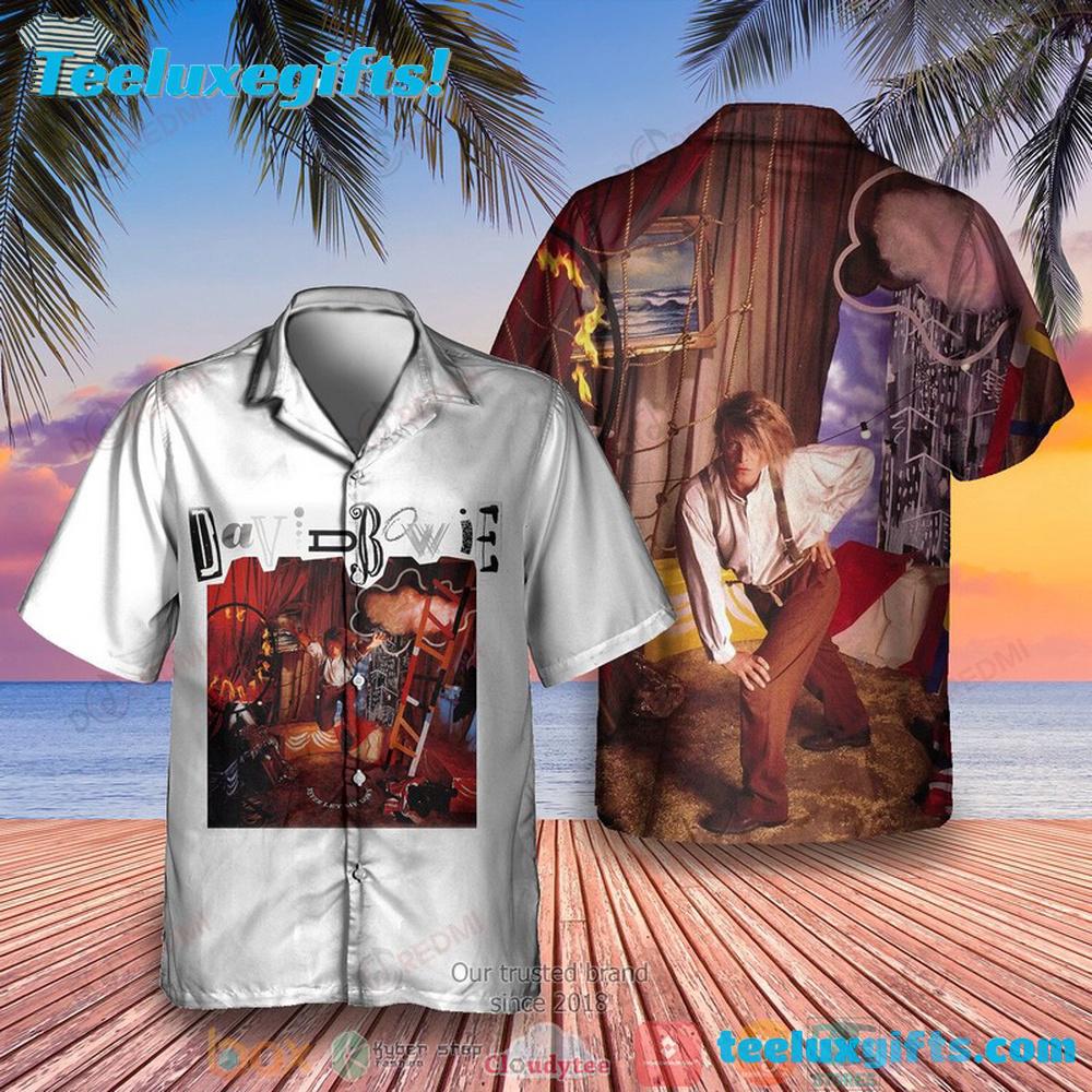 David Bowie Never Let Me Down Summer Aloha Hawaiian Shirt