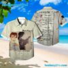 David Bowie Scary Monsters Album Cover Summer Aloha Hawaiian Shirt