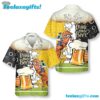 Drink More Beer And Racing Horse Hawaiian Shirt