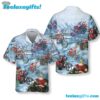 Driving With Santa On Christmas Hawaiian Shirt