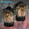 Elvis Presley Blue Suede Cowboy Summer Aloha Hawaiian Shirt