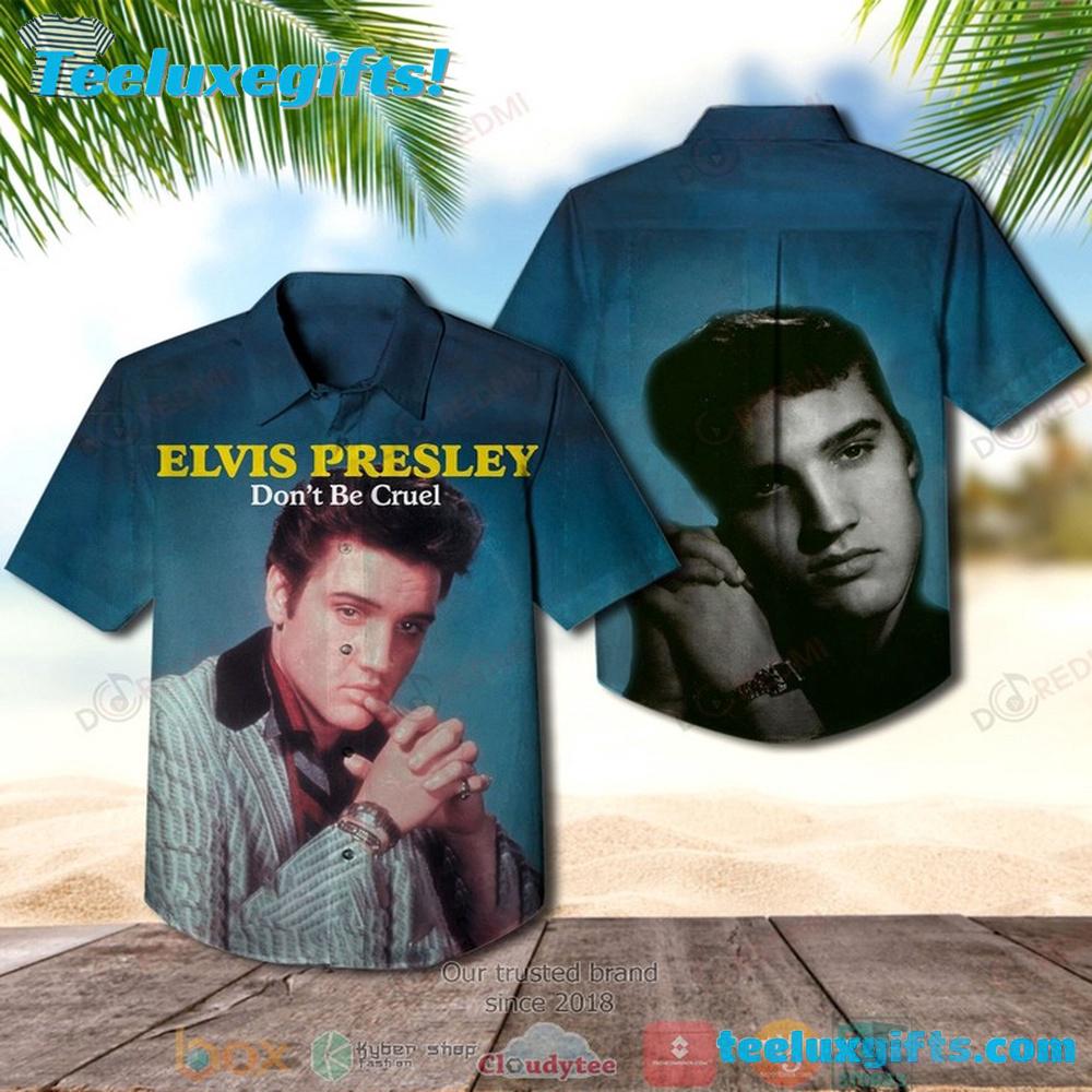 Elvis Presley Dont Be Cruel Summer Aloha Hawaiian Shirt