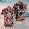 Elvis Presley Flower This Is My Summer Aloha Hawaiian Shirt