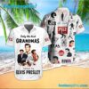 Elvis Presley Only the Best Grandmas Summer Aloha Hawaiian Shirt