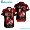 Elvis Presley Tribute Long Live The King Summer Aloha Hawaiian Shirt