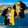 Elvis Presley Yellow And Black Color Summer Aloha Hawaiian Shirt