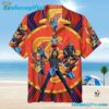 Foo Fighters Animated Rock Heroes Summer Aloha Hawaiian Shirt